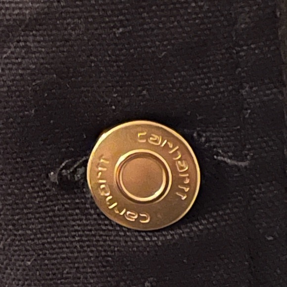 Carhartt Relaxed Fit Duck Canvas Bib Double Knee Overalls - Picture 3 of 7